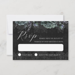 Black Romantic Victorian Gothic OSA kort