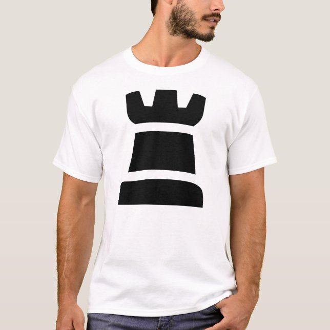 Black Rook Tee (Framsida)