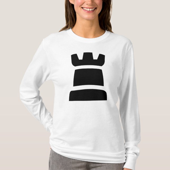 Black Rook Tee Shirt (Framsida)