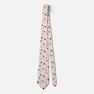 Black Rosa Blommigt Slips