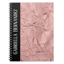 Black + Rosa Foil Struktur