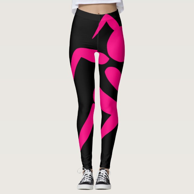 Black Rosa Leggings (Framsida)