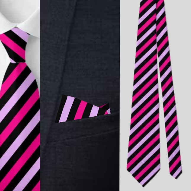 Black Rosa Rand Abstrakt Mönster Slips (Skapare uppladdad)