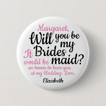 Black Rosa Script blir min bridesmaid