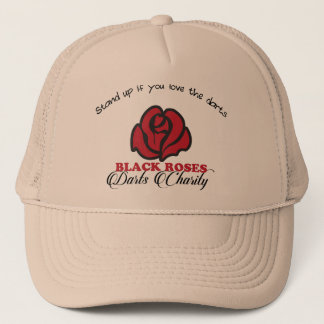 Black Roses Darts Charity Cap Keps