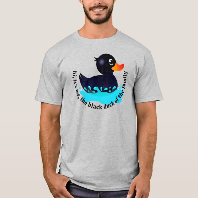 Black Rubber Anka - "Black anka of the family" T Shirt (Framsida)