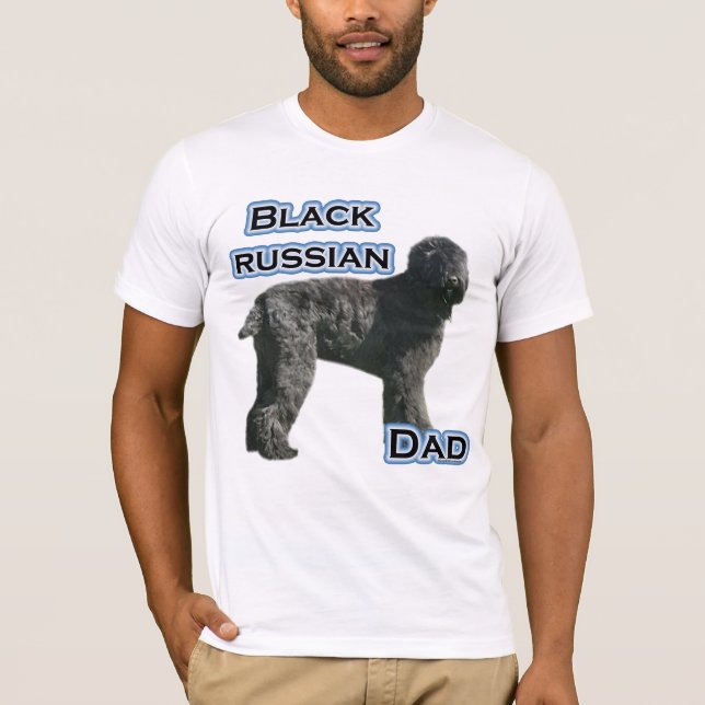 Black Russian Terrier Pappa 4 Tröja (Framsida)