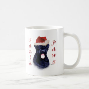 Black Russian Terrier Santa Tassar Kaffemugg