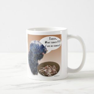 Black Russian Terrier Turkiet Kaffemugg
