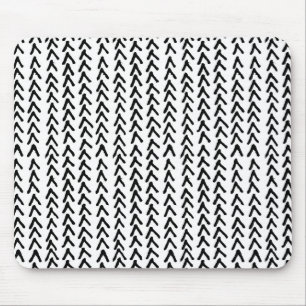 Black Rustic Tribal Mönster Mousepad Musmatta