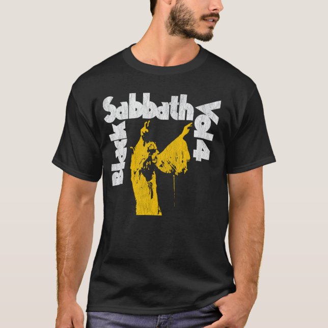 Black Sabbath Vol 4 T Shirt (Framsida)