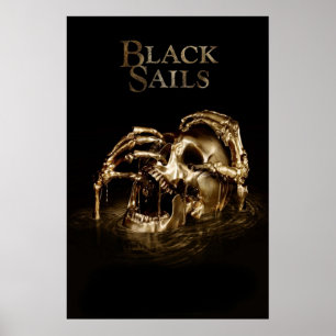 Black Sails Guld Poster