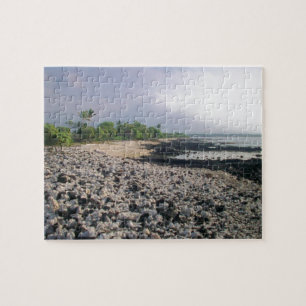 Black Sand Beach i Hawaii Pussel
