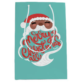 Black Santa | God jul Alla, Turcoise Blue