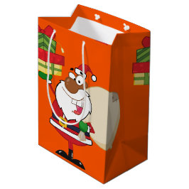 Black Santa med Gifts