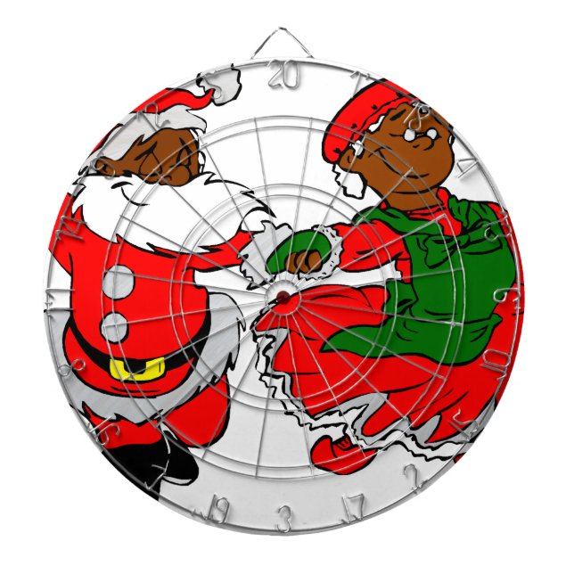 Black Santa Mrs claus Piltavla (Framsidan)