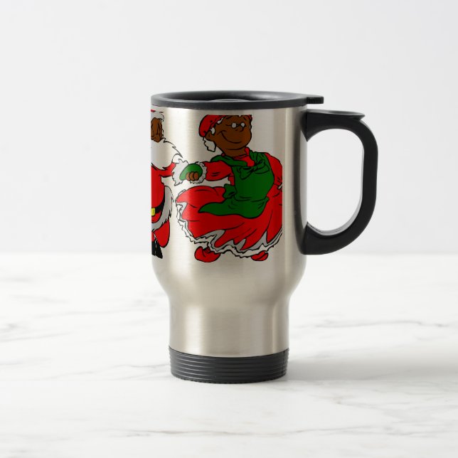 Black Santa Mrs claus Resemugg (Höger)