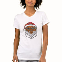 Black Santa T-Shirt