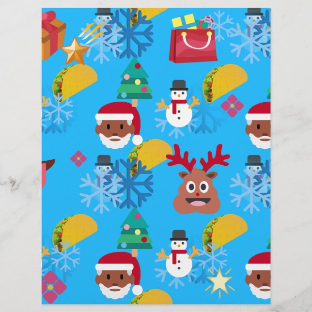 Black Santa taco christmas (Framsida)