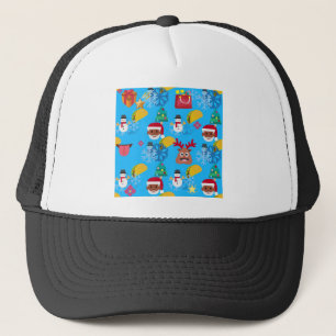 Black Santa taco christmas Keps