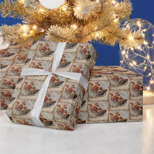 Black Santa's Midnight Sleigh Ride Presentpapper