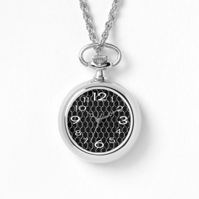 Black Scallops Armbandsur (Framsida)