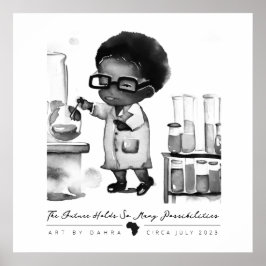 Black Scientist Poster