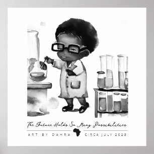 Black Scientist Poster