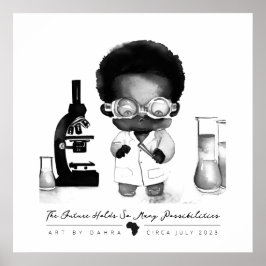 Black Scientist Poster