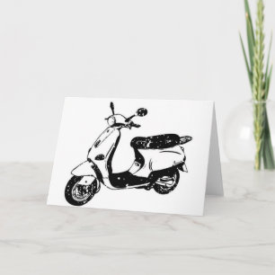 Black Scooter Kort