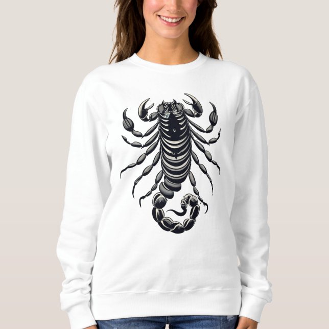 Black Scorpio T Shirt (Framsida)