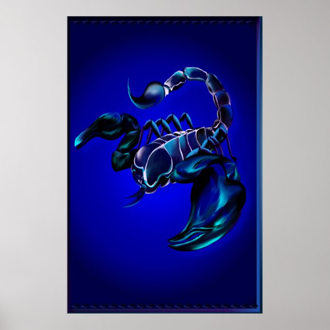 Black Scorpion Large Poster (Framsidan)