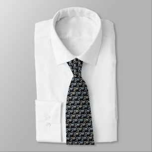 Black Scorpions Tie Armani Grått Slips