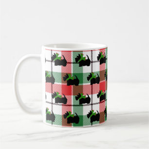 Black Scottie Play Helgdag Kaffemugg