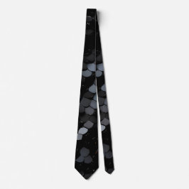 Black Sequin Sparkly Neck Tie Slips