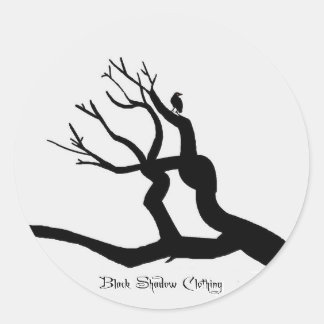Black Shadow Clothing Runt Klistermärke
