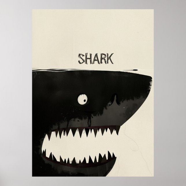 Black Shark Poster (Framsidan)
