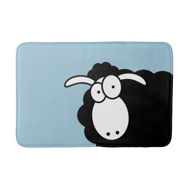 Black Sheep Bath Mat Badrumsmatta (Framsidan)