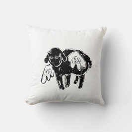 Black Sheep Dreamy Pillow Kudde
