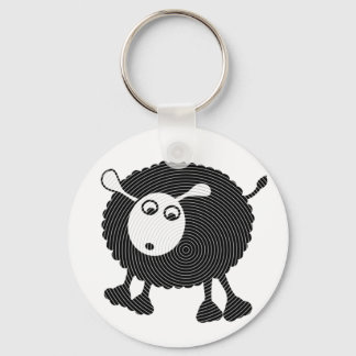 Black Sheep Gift Keychain Nyckelring