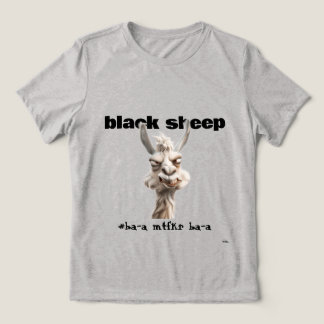 Black Sheep Llama Tri-Blend Shirt T