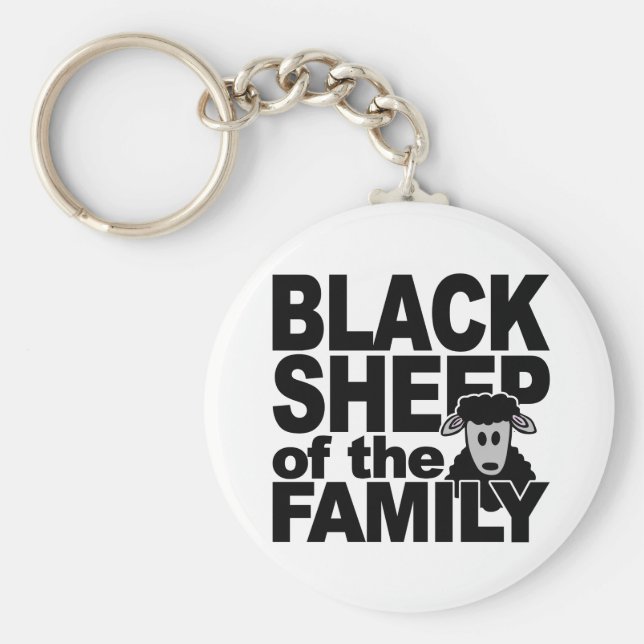 BLACK SHEEP-nyckelring Nyckelring (Framsidan)
