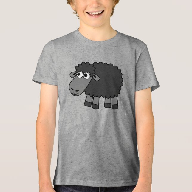 Black Sheep Shirt! T-shirt (Framsida)