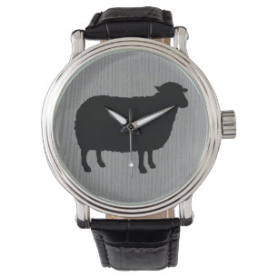 Black Sheep Silhouette Armbandsur
