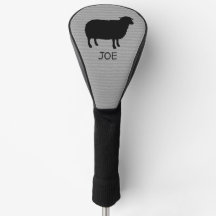 Black Sheep Silhouette med Anpassningsbar Text