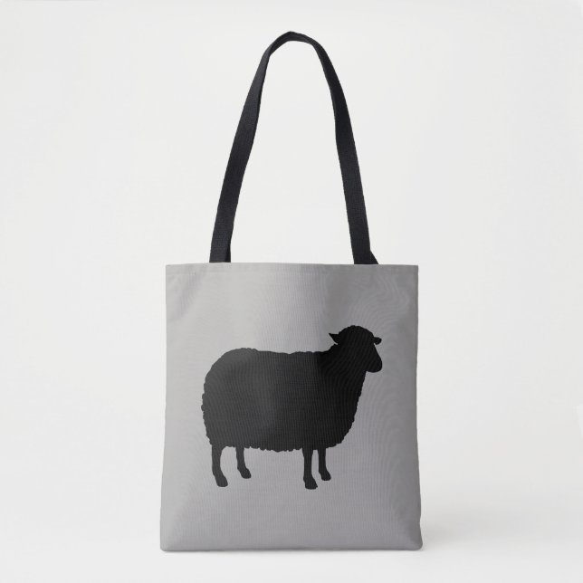Black Sheep Silhouette Tygkasse (Framsida)