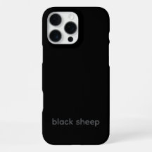 Black Sheep - Typografi Fall