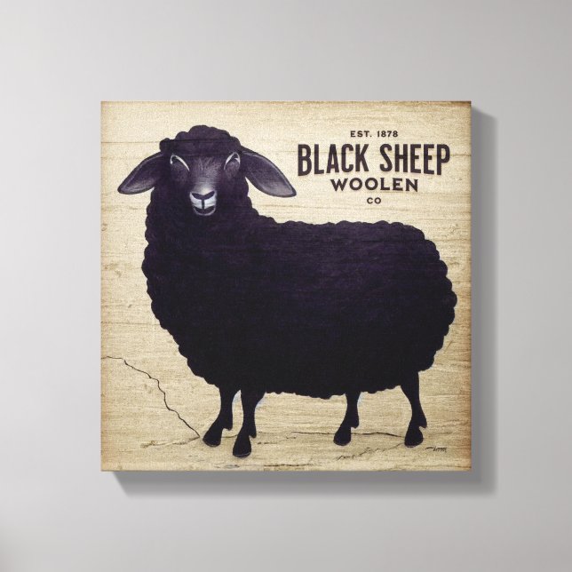 Black Sheep Woolen Co. Farmhouse Canvas (Framsida)