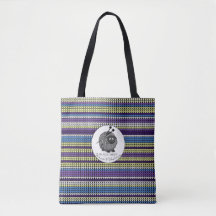 Black Sheep Yarns & Woolies Sticka Print Tote