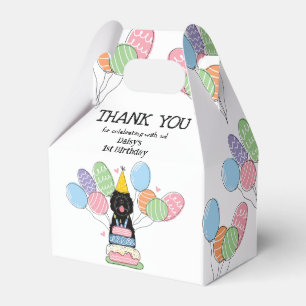 Black Sheepadoodle Birthday Tack Presentaskar